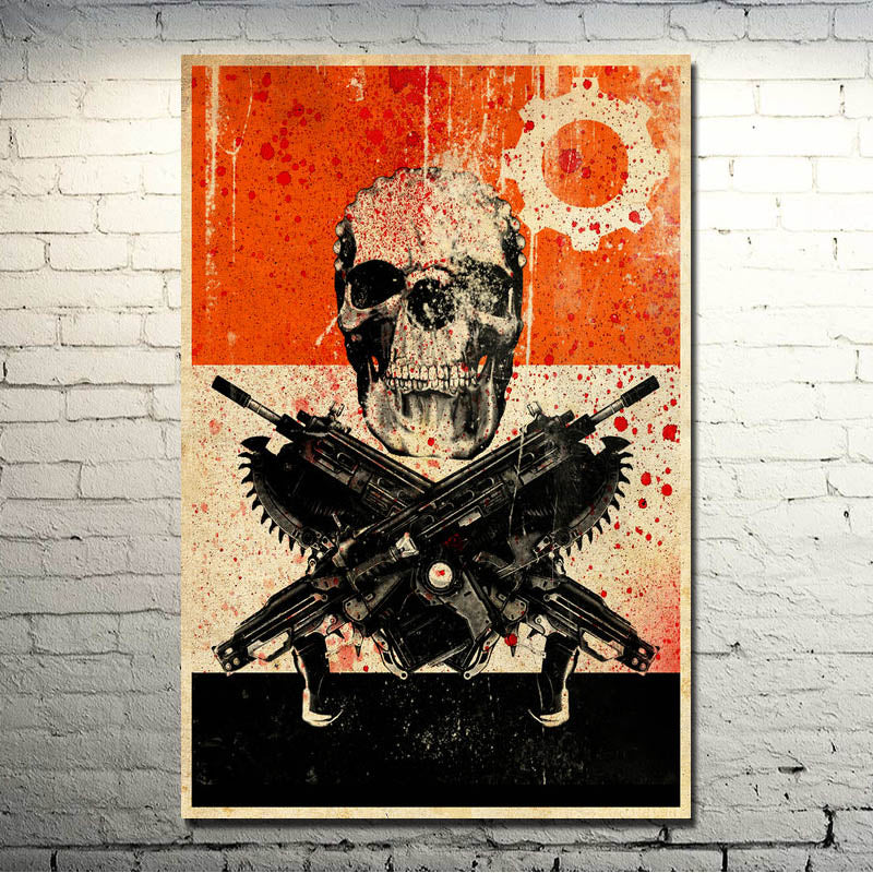 gears of war wall frame