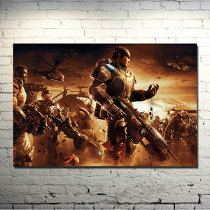 gears of war wall frame