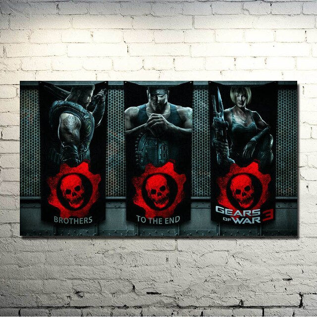 gears of war wall frame