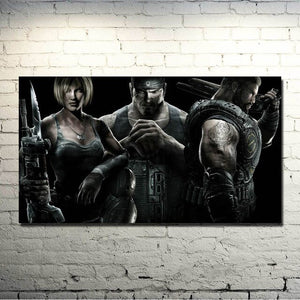 gears of war wall frame