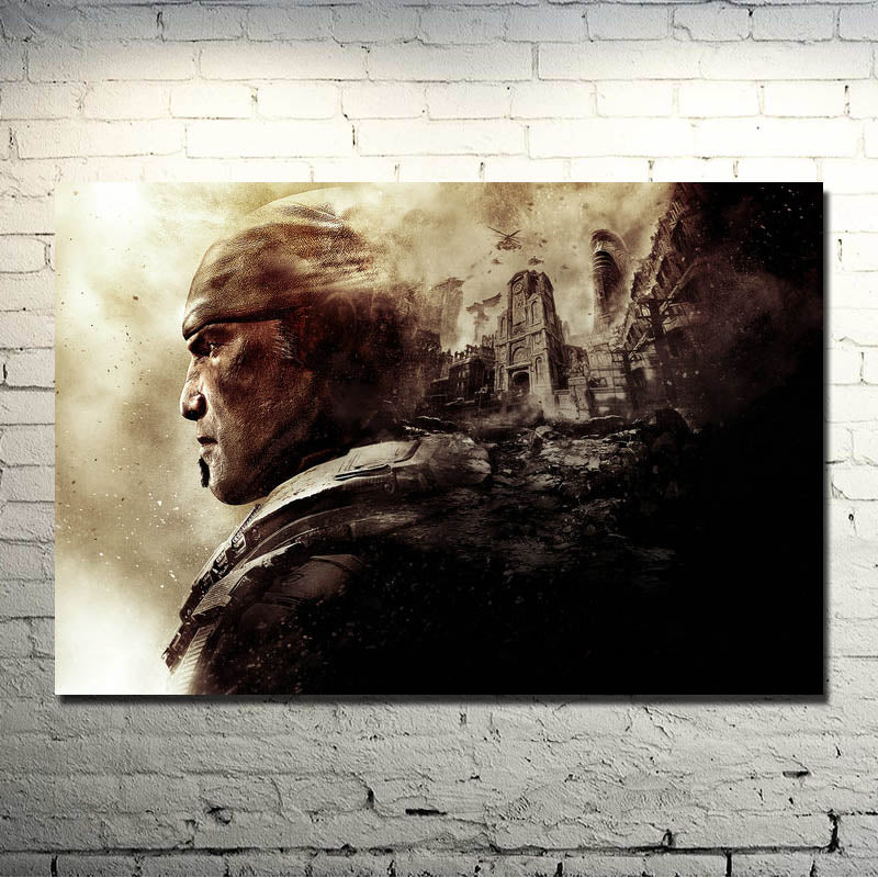 gears of war wall frame