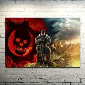 gears of war wall frame