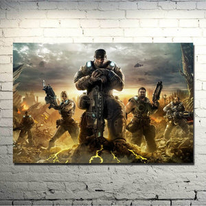 gears of war wall frame