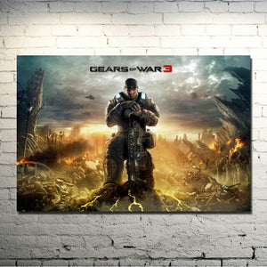 gears of war wall frame