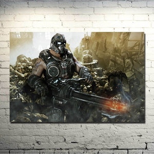 gears of war wall frame