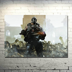 gears of war wall frame