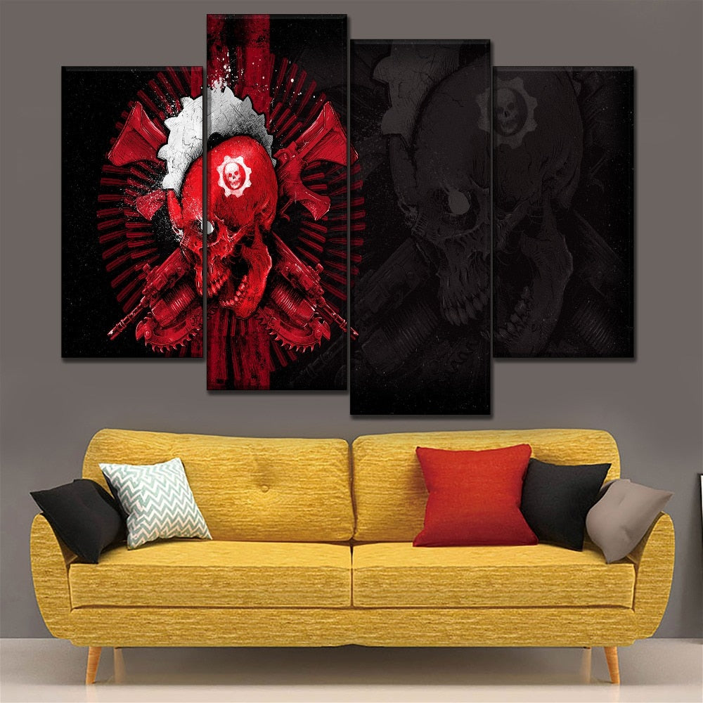 gears of war wall frame