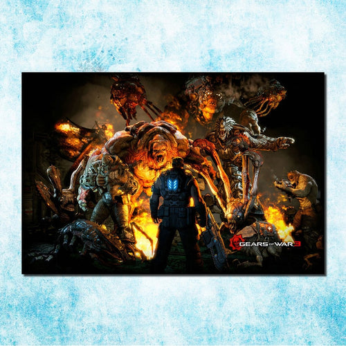 gears of war wall frame