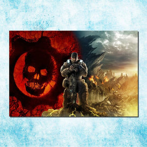 gears of war wall frame