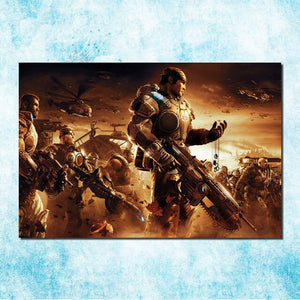 gears of war wall frame