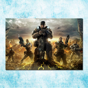 gears of war wall frame