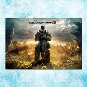 gears of war wall frame