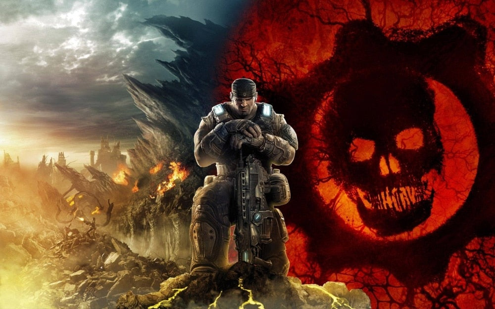 gears of war wall frame