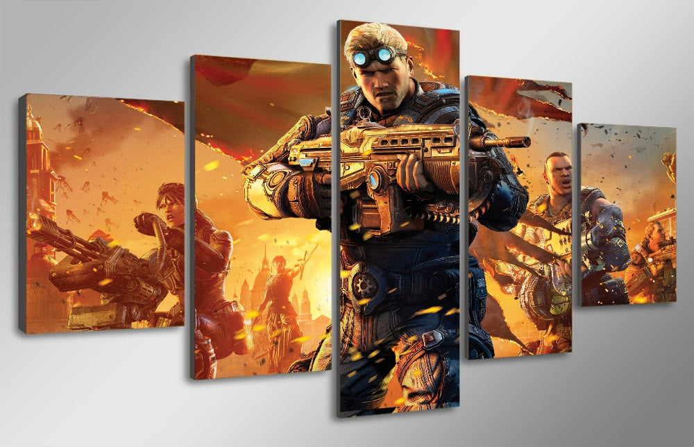 gears of war wall frame