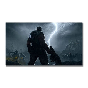 gears of war wall frame