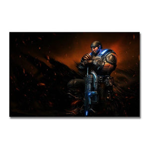 gears of war wall frame